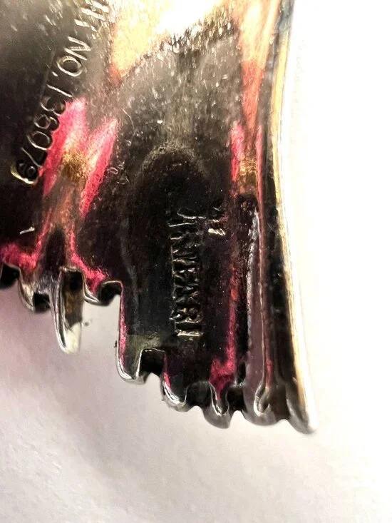 VTG 1940's Trifari by Alfred Phillipe SS Nenette & Rintintin Rag Doll Broaches - Picture 6 of 16